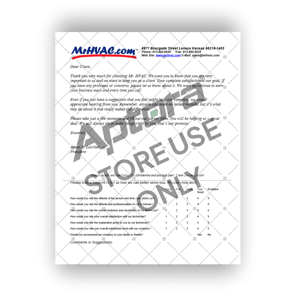 Customer Satisfaction Survey System
