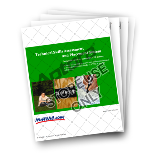 HVAC Technical Skills Assessment System - Aptora store product