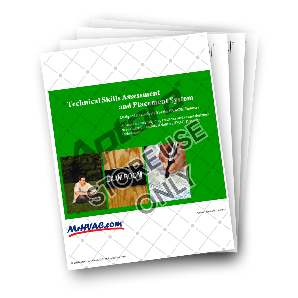HVAC Technical Skills Assessment System - Aptora store product