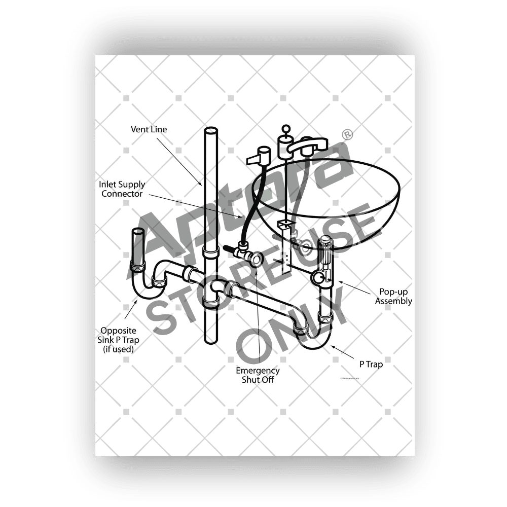 Plumbing System Illustrations for Sales and Service