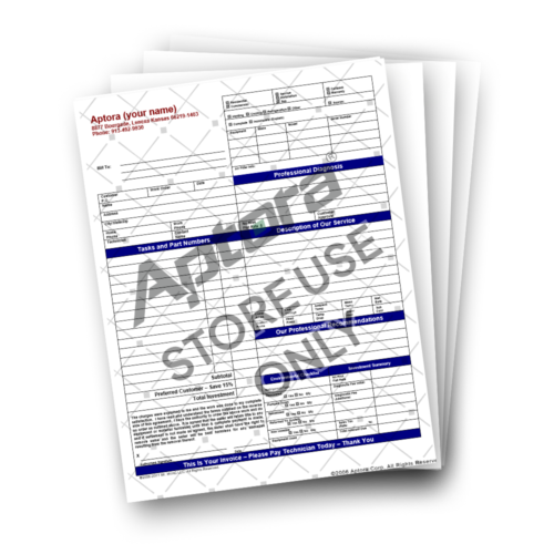 Service Invoice Kit