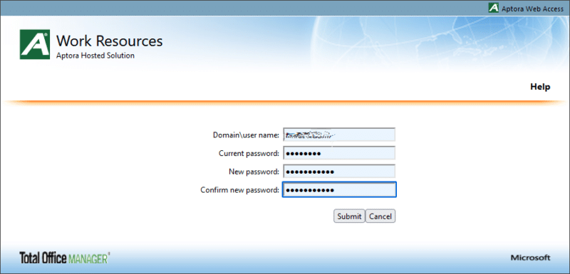 Resetting Your RDS Password - Aptora