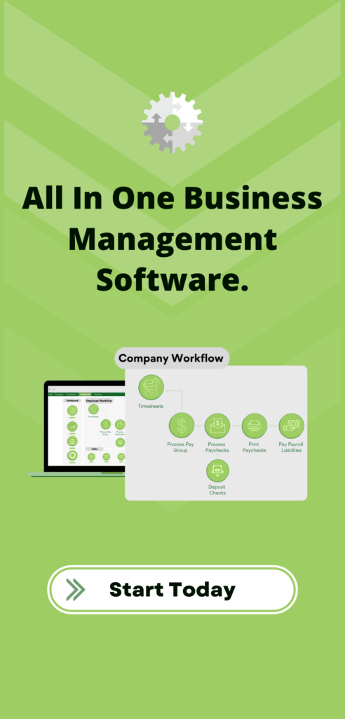 all in one business management software