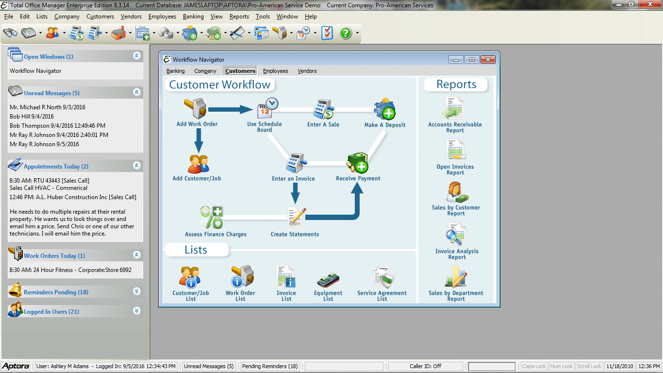 Field Service Management Software (with Built-In Accounting)