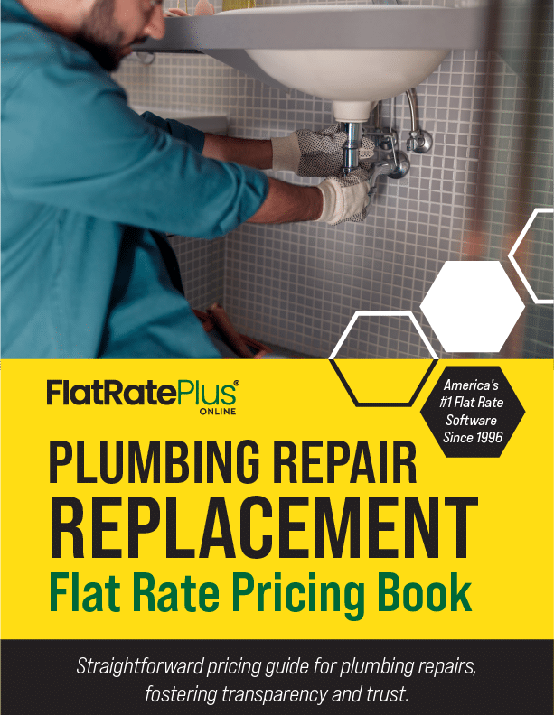 Plumbing Repair Replacement Flat Rate Book Cover